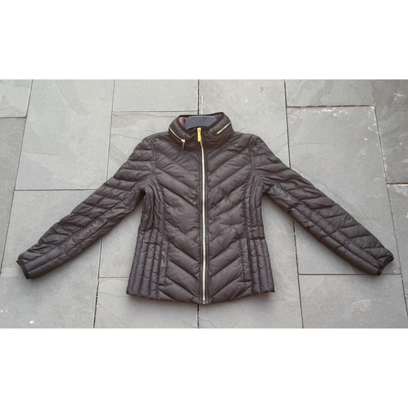 Michael Kors Womens Packable Down Jacket Black, Size S - Picture 1 of 4